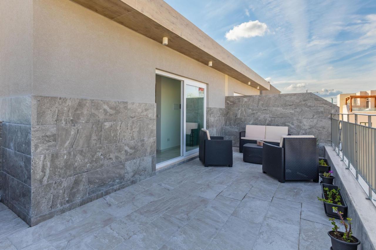 Terrace View- A Charming Two Bedrooms Penthouse Ac-Wifi Msida Eksteriør billede